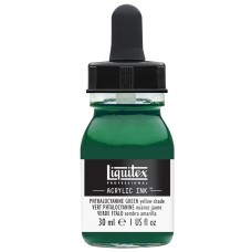 Liquitex Tusz Akrylowy 30ml Phthalo Green (Yellow shade)