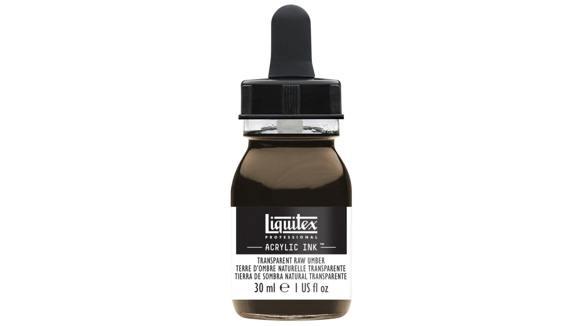 Liquitex Tusz Akrylowy 30ml Transparent Raw Umber
