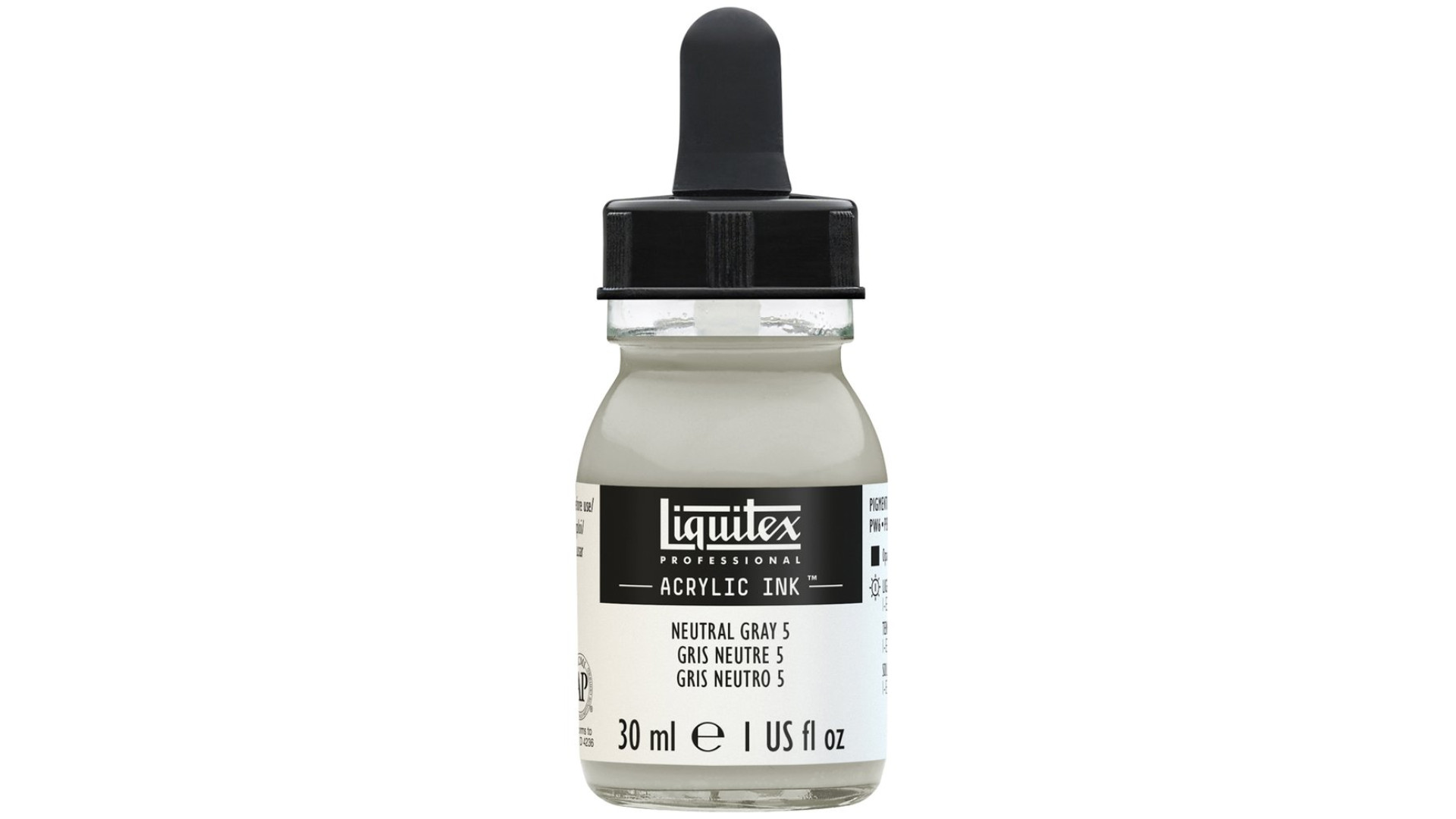 Liquitex Tusz Akrylowy 30ml Neutral Grey 5