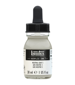 Liquitex Professional Acrylic Ink 30ml Neutral Grey 5