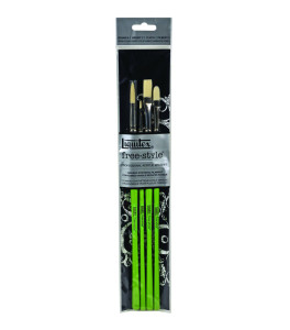 Liquitex Free Style Pack Of 4 Brush Traditional