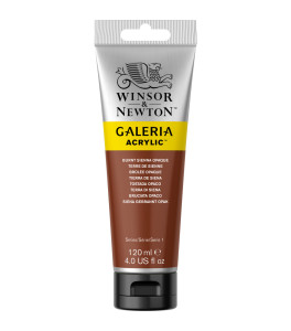 Winsor&Newton Galeria Farba akrylowa 120ml Burnt Sienna Opaque