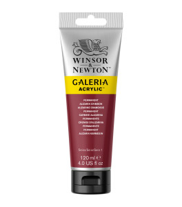 Winsor&Newton Galeria Acrylic Colour 120ml Permanent Alizarin Crimson
