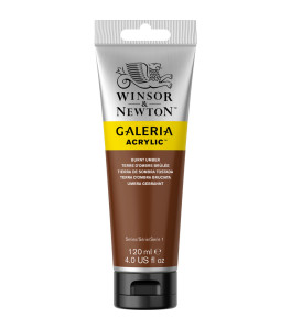 Winsor&Newton Galeria Farba akrylowa 120ml Burnt Umber