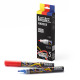Zestaw markerów akrylowych Liquitex 3x2 mm Primary żółty czerwony niebieski