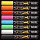 Liquitex acrylic marker set 8x2 mm Essential multi surface