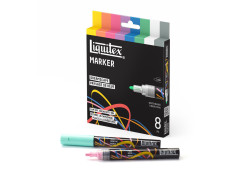 Liquitex acrylic marker set 8x2 mm Dreamscape multi surface