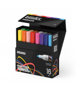 Liquitex acrylic marker set 16x2 mm Expression multi surface