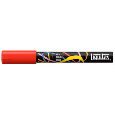 Marker akrylowy Liquitex 2 mm Red do drewna szkła tkanin uniwersalny
