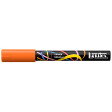 Marker akrylowy Liquitex 2 mm Orange do drewna szkła tkanin uniwersalny