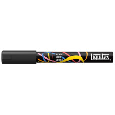 Marker akrylowy Liquitex 2 mm Black do drewna szkła tkanin uniwersalny