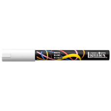 Marker akrylowy Liquitex 2 mm White do drewna szkła tkanin uniwersalny