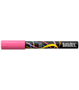 Marker akrylowy Liquitex 2 mm Pink do drewna szkła tkanin uniwersalny