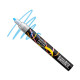 Marker akrylowy Liquitex 2 mm Light Blue do drewna szkła tkanin uniwersalny