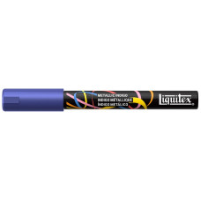 Marker akrylowy Liquitex 2 mm Metallic Indigo do drewna szkła tkanin uniwersalny