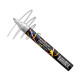 Marker akrylowy Liquitex 2 mm Metallic Silver do drewna szkła tkanin uniwersalny