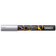 Marker akrylowy Liquitex 2 mm Metallic Silver do drewna szkła tkanin uniwersalny