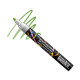 Marker akrylowy Liquitex 2 mm Metallic Light Green do drewna szkła tkanin uniwersalny