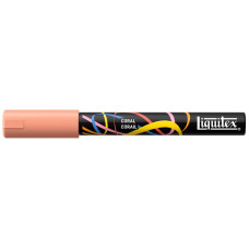 Marker akrylowy Liquitex 2 mm Coral do drewna szkła tkanin uniwersalny