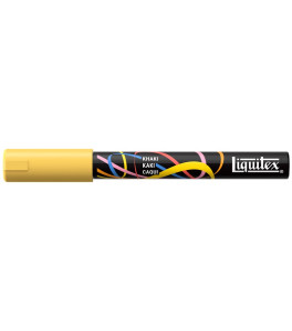Marker akrylowy Liquitex 2 mm Khaki do drewna szkła tkanin uniwersalny