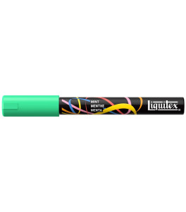 Liquitex acrylic marker 2 mm Mint for wood glass fabric multi surface