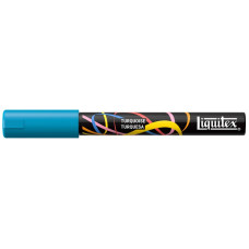 Marker akrylowy Liquitex 2 mm Turquoise do drewna szkła tkanin uniwersalny