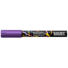 Marker akrylowy Liquitex 2 mm Metallic Purple do drewna szkła tkanin uniwersalny