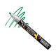 Marker akrylowy Liquitex 2 mm Metallic Green do drewna szkła tkanin uniwersalny