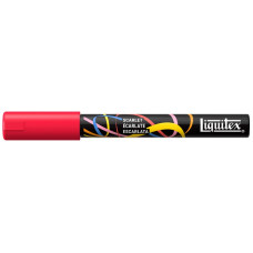 Marker akrylowy Liquitex 2 mm Scarlet do drewna szkła tkanin uniwersalny