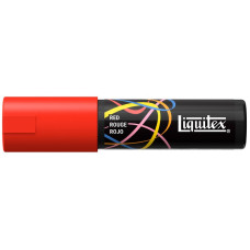 Marker akrylowy Liquitex 8 mm skośny Red multi surface do drewna, szkła i tkanin
