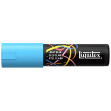 Marker akrylowy Liquitex 8 mm skośny Light Blue multi surface do drewna, szkła i tkanin