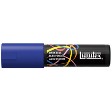 Marker akrylowy Liquitex 8 mm skośny Dark Blue multi surface do drewna, szkła i tkanin