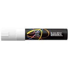 Marker akrylowy Liquitex 15 mm końcówka szeroka White multi surface do drewna, szkła i tkanin