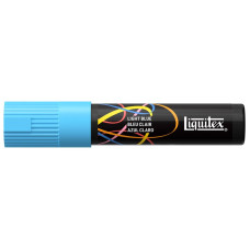 Marker akrylowy Liquitex 15 mm końcówka szeroka Light Blue multi surface do drewna, szkła i tkanin