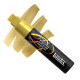 Marker akrylowy Liquitex 15 mm końcówka szeroka Metallic Gold multi surface do drewna, szkła i tkanin