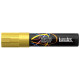 Marker akrylowy Liquitex 15 mm końcówka szeroka Metallic Gold multi surface do drewna, szkła i tkanin