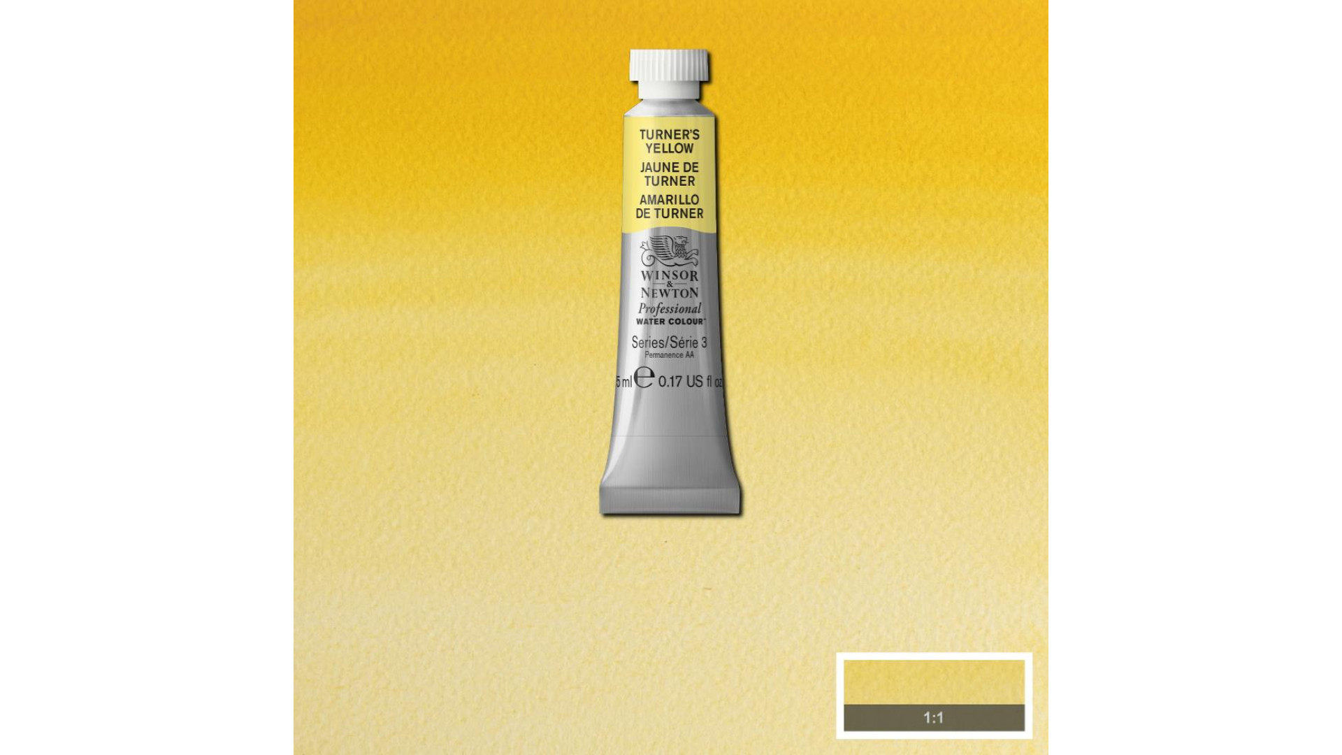 Winsor&Newton Professional Water Colour 5ml Turners Yellow 