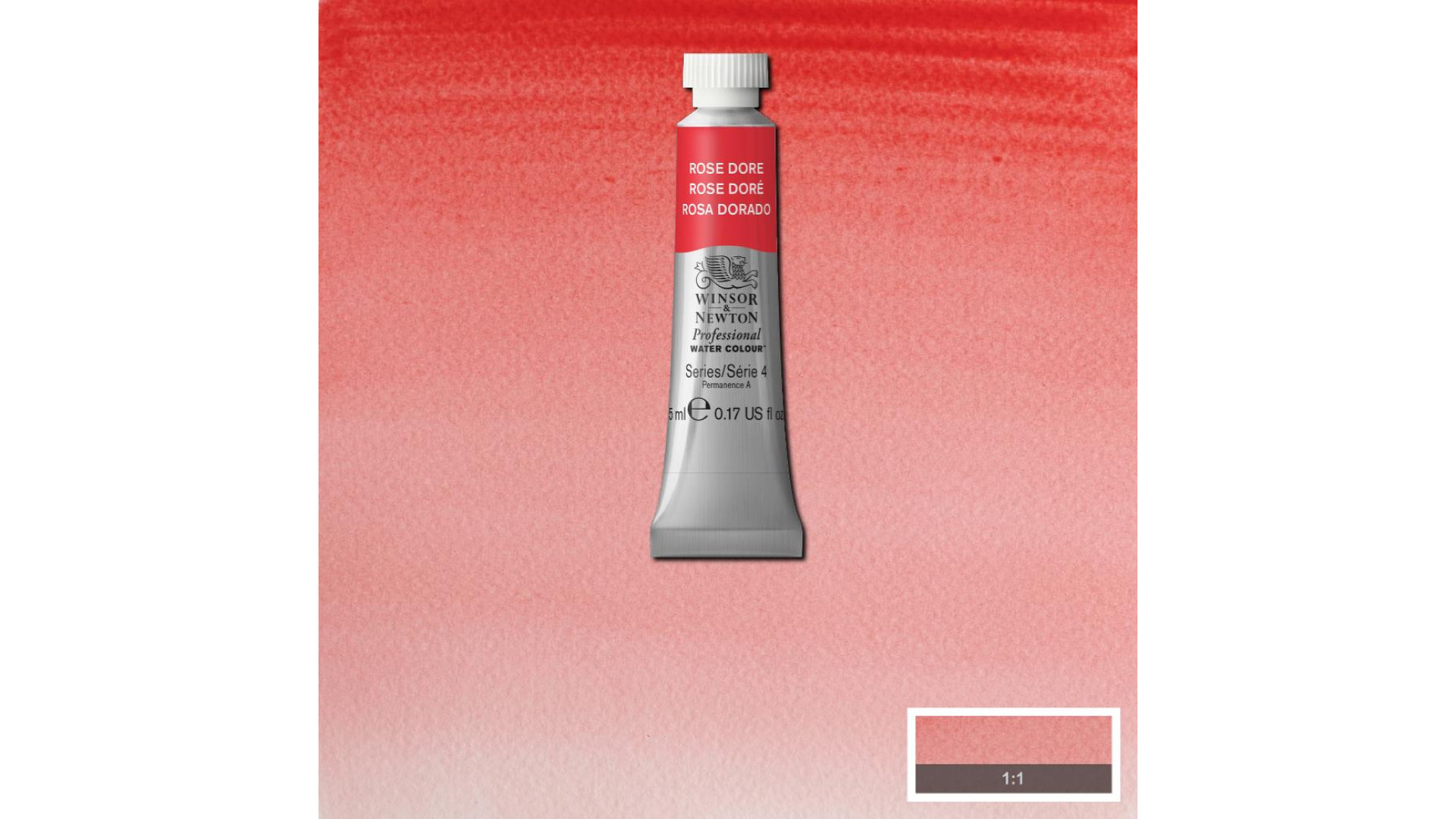 Winsor&Newton Professional Water Colour 5ml Rose Dore
