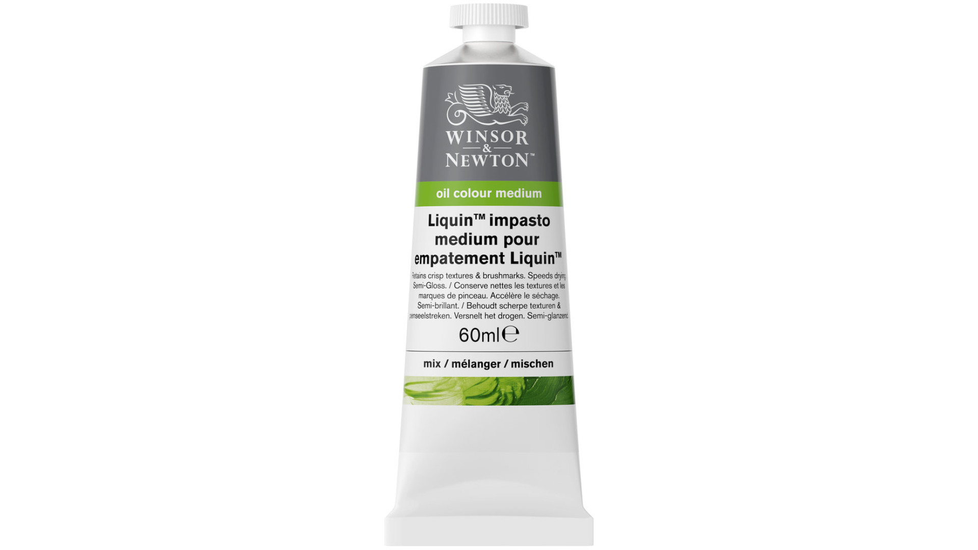 Winsor&Newton Dodatek do farb olejnych – Liquin Impasto medium 60ml