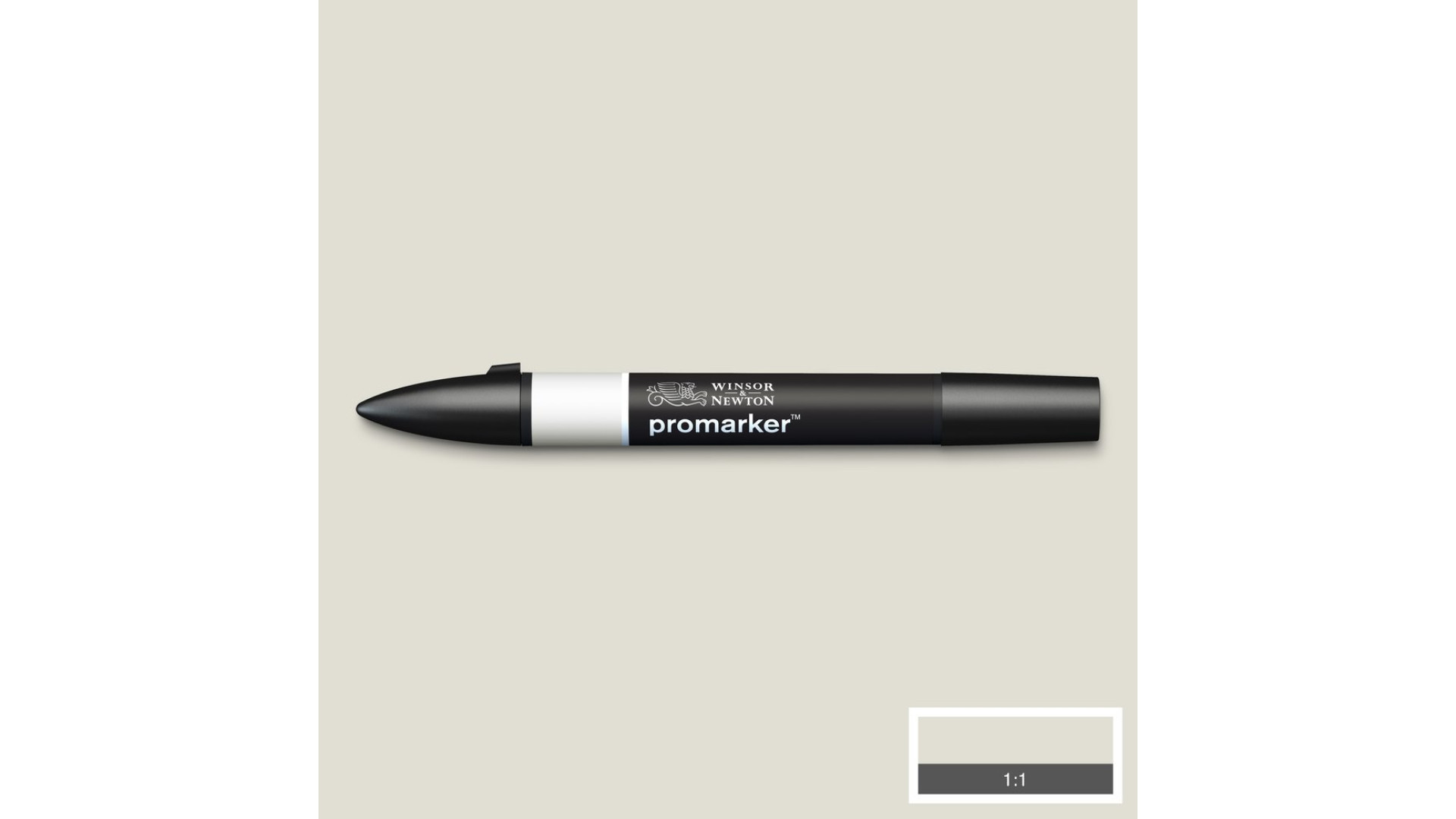 Winsor&Newton promarker Cool Grey 1 (CG1)