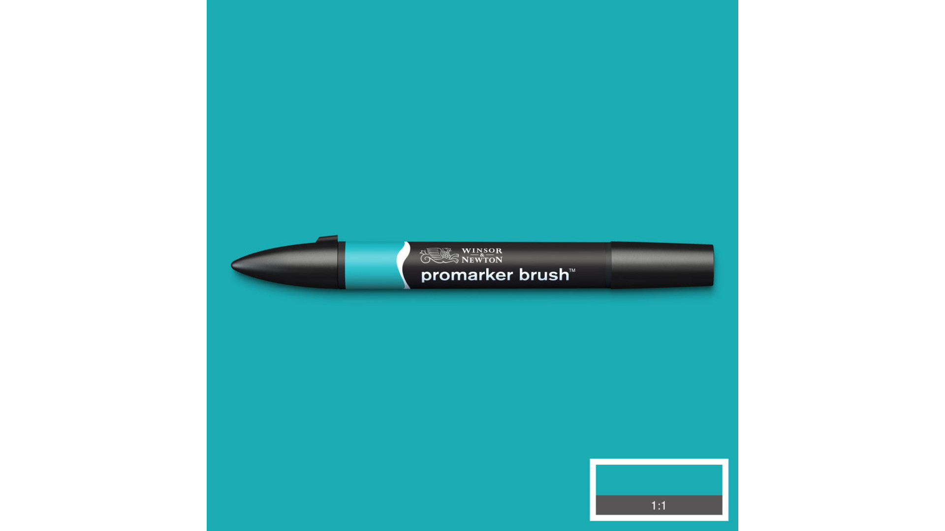 Winsor&Newton Promarker Brush Turkusowy