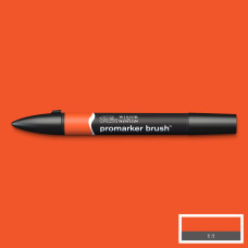 Winsor&Newton promarker brush Bright Orange