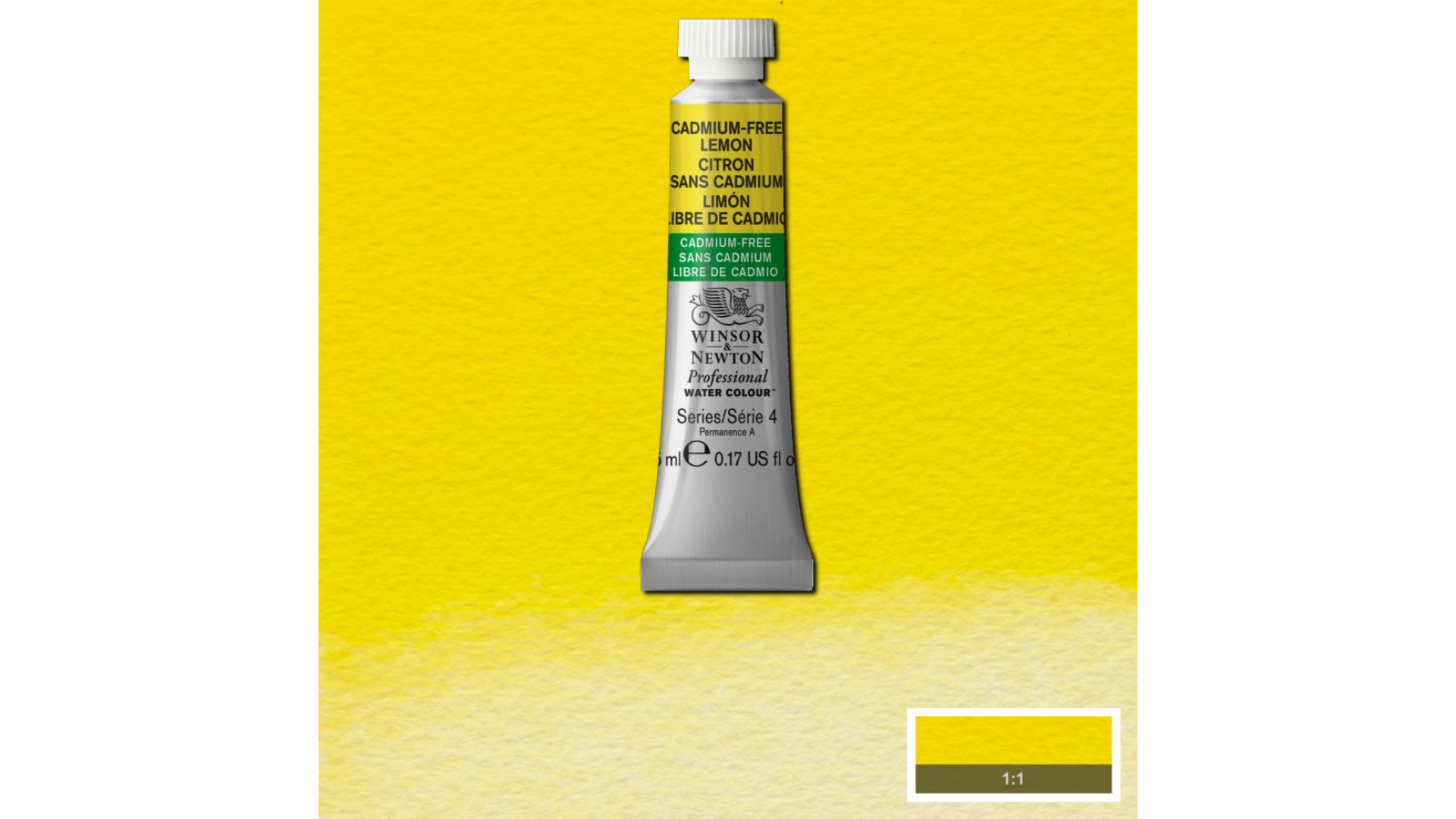 Winsor&Newton Professional Water Colour 5ml Cadmium–Free Lemon