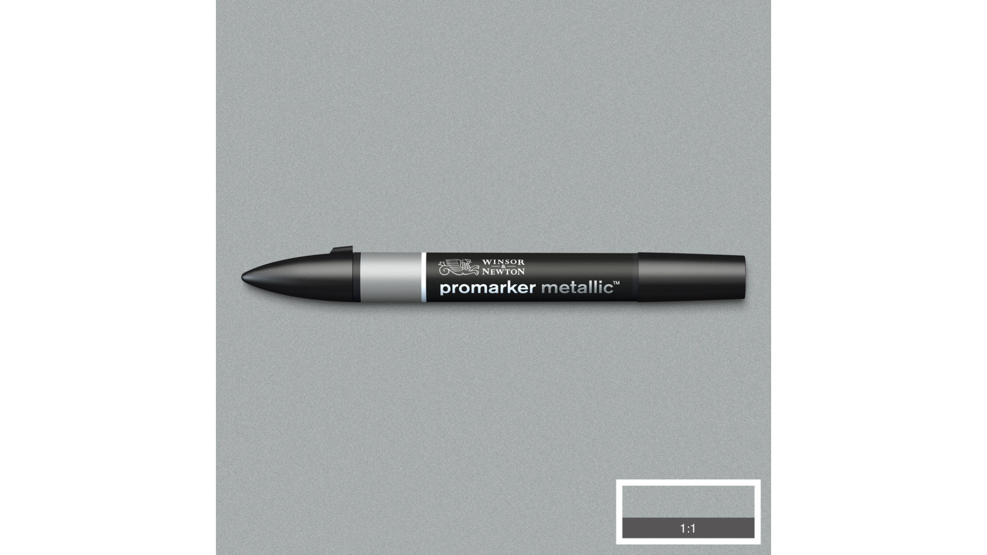 Winsor&Newton promarker Metaliczny Srebrny