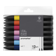 Winsor&Newton promarker 12+1 Set 1
