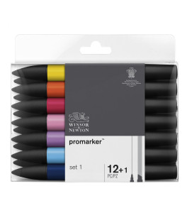 Winsor&Newton promarker 12+1 zestaw 1
