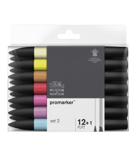 Winsor&Newton promarker 12+1 zestaw 2