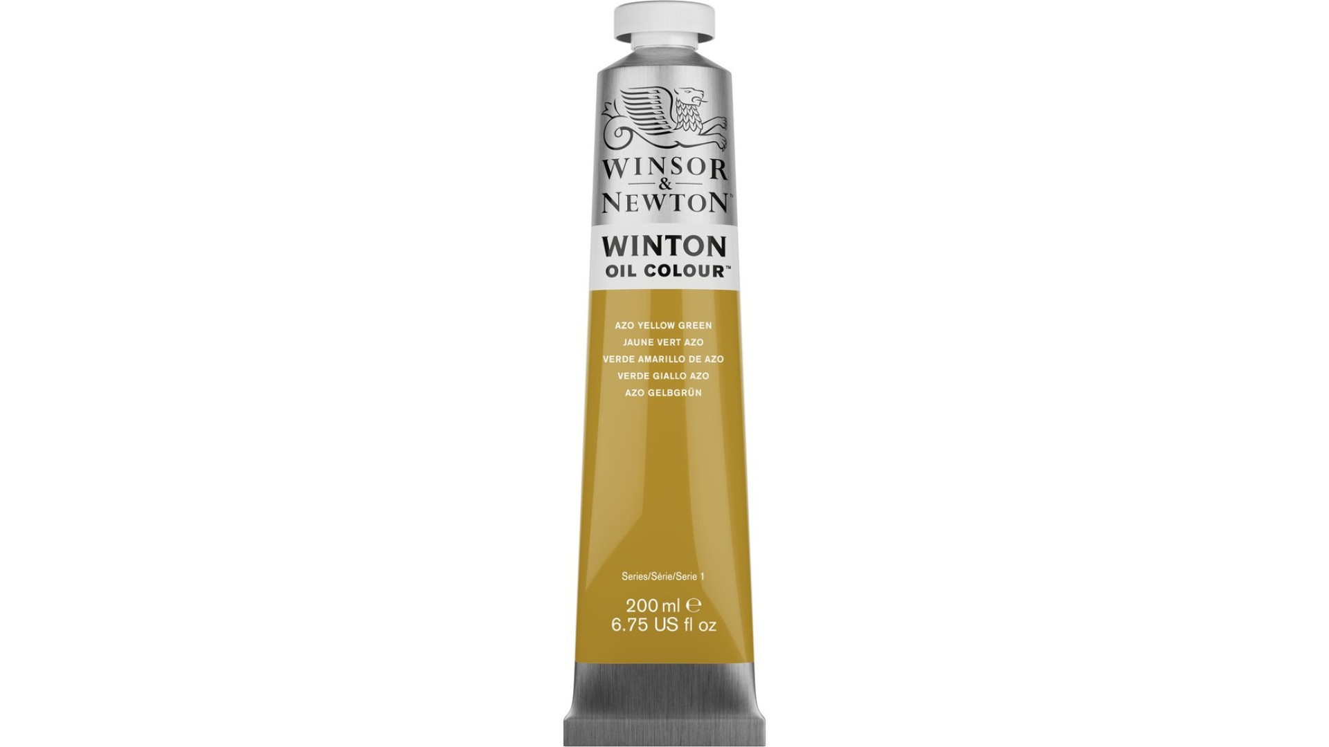 Winsor&Newton Winton Farba olejna 200ml Azo Yellow Green
