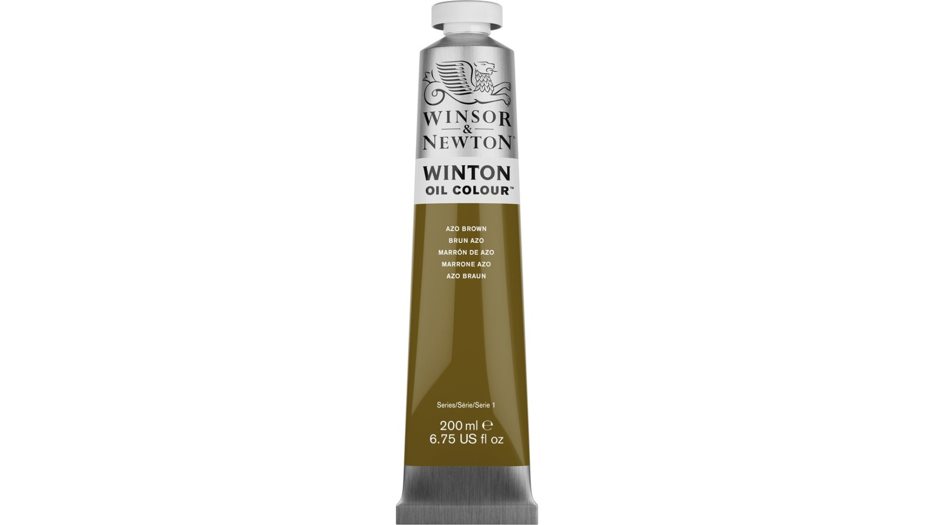 Winsor&Newton Winton Farba olejna 200ml Azo Brown