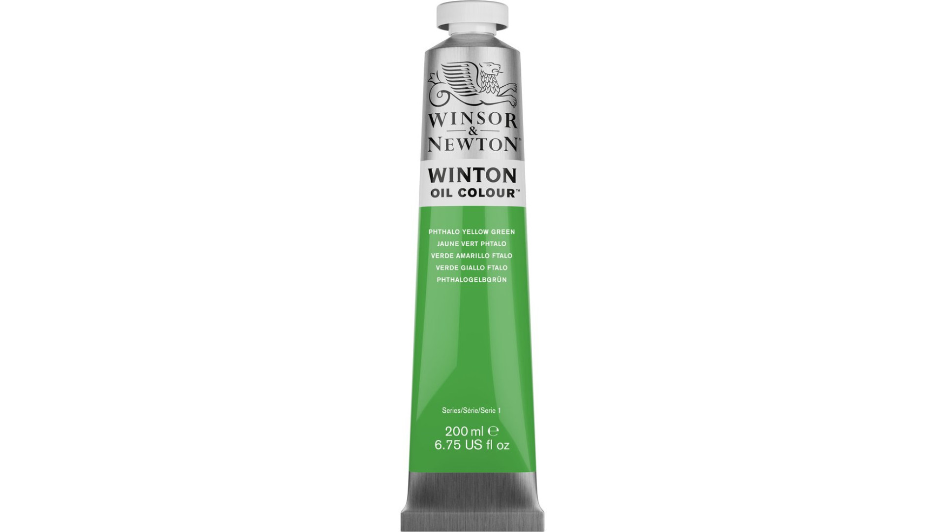Winsor&Newton Winton Oil Colour 200ml Phthalo Yellow Green